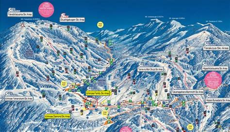 Japan Mountain Ranges Map