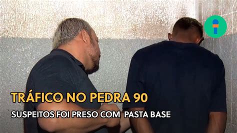 Tr Fico De Drogas Suspeito Preso Pasta Base No Pedra Em