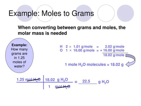 Ppt Section 3 4—counting Molecules Powerpoint Presentation Free Download Id 5607620