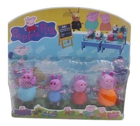 Bonecos Familia Peppa Pig Brinquedo Melhor Pre O Nf Friburgo