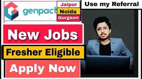 Job For Freshers Genpact Vacancy Mnc Job Vacancy Genpact Noida