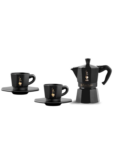 BIALETTI BLACK EDITION Moka Express 3 Tasses 2 Tasses