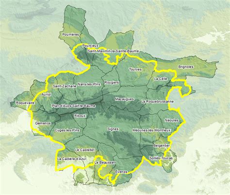 Retour Sur Le Projet De PNR De La Sainte Baume Site Officiel De La