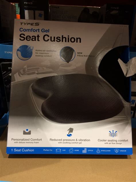 Costco 1253763 Winplus Ultimate Gel Comfort Seat Cushion3 Costcochaser