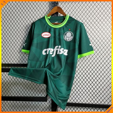 2023 2024 Palmeiras I Home Camisa De Time Masculina Futebol Verde