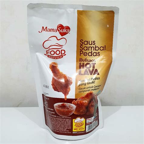 Jual Mama Suka Delisaos Hot Lava 1kg Shopee Indonesia
