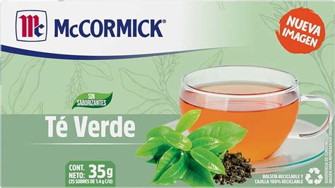 McCormick Té Verde 35 g 25 bolsitas Amazon mx Alimentos y Bebidas