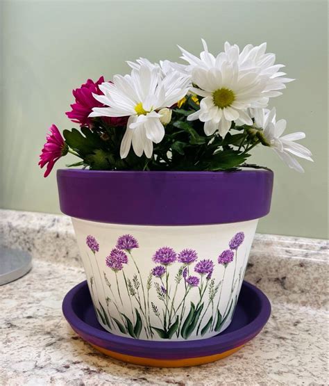 I Offer Hand Painted Flowerpots Frames And By Pattysfloralcrafts