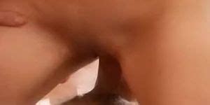 HOT Brunette Girl With A Perfect Body Her Man An Amazing Blowjob