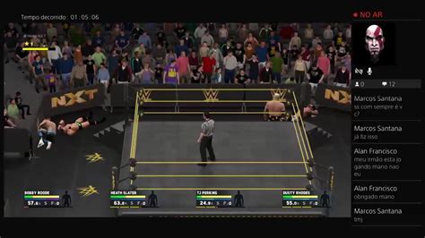 Transmissão Wwe 2k17 Modo Universo Ps4 Youtube