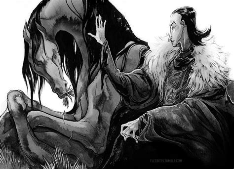 Loki and Sleipnir by fleebites on DeviantArt