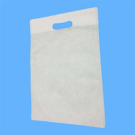 White Non Woven D Cut Bag At Rs 130 Kg Non Woven D Cut Bag In