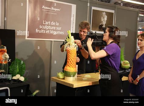 Atmosphere During The St Salon Des Passionnes De Cuisine Held At