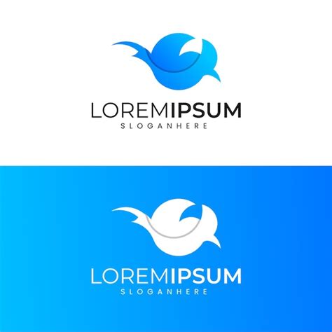 Premium Vector Modern Blue Jay Logo Design With Gradient Colorful