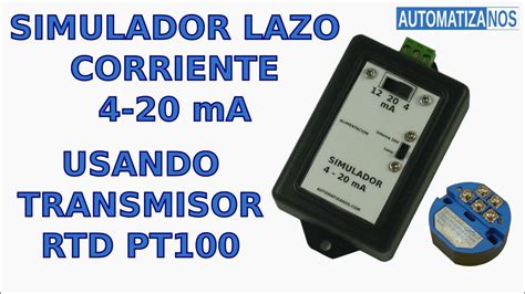 Medicion De Temperatura Usando Rtd Pt100 Transmisor 4 20 Ma Y Arduino