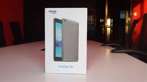 Tecno DroiPad 7D Unboxing And First Impressions