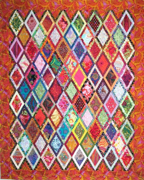 35 Stunning Diamonds Kaffe Fassett Quilts Patterns Free Kaffe Fassett Quilts Quilts Quilt