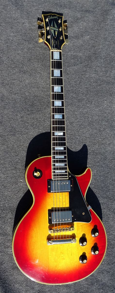 Gibson Les Paul Custom 1972 Sunburst Guitar For Sale Hendrix Guitars