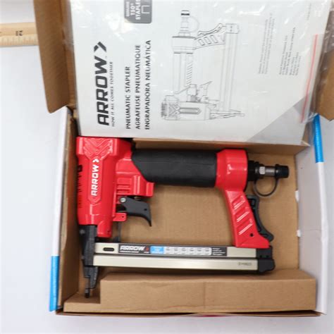 Arrow Oil Free Pneumatic Staple Gun Professional Heavy Duty Stapler