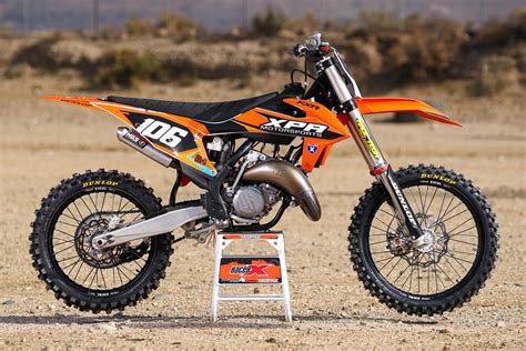 2021 KTM 125 SX Two-Stroke Motocross Bike Build Garage Build - Racer X