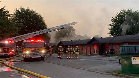 Springdale Fire Dept Responds To An Apartment Fire