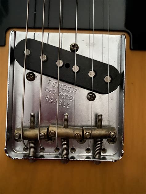 My Experience With Compensated Brass Saddles On A Tele Guitar Discussions On Thefretboard