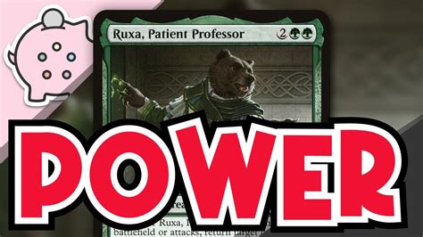 The Ultimate Power Of Vanilla Ruxa Patient Professor Budget Deck