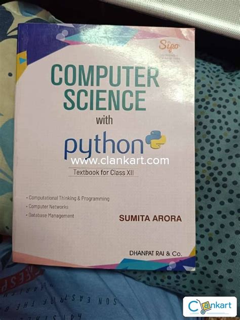 Computer Science With Python Textbook For Class 11 By 58 Off