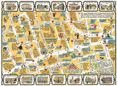 Jonathan Potter: Map : A Map Of Piccadilly