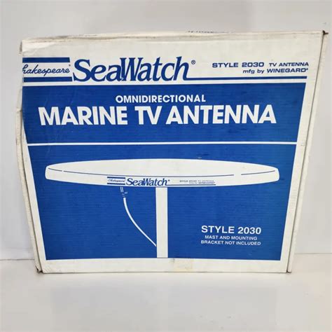 Shakespeare Style 2030 GE SeaWatch Omnidirectional Marine TV Antenna