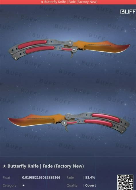 Butterfly Knife Fade Csgo Skins Knives Fn Video Gaming Gaming