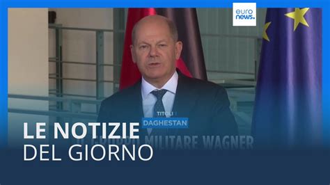 Video Le Notizie Del Giorno 29 Giugno Pomeridiane Euronews