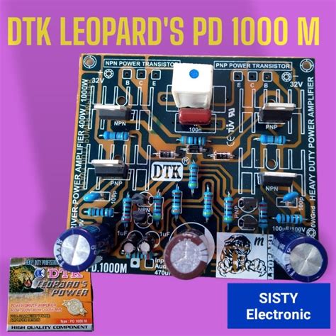 Jual Kit Driver Power Amplifier Dtk Leopard S Tingkat Pd M