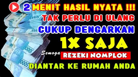 Putar Menit Hasilnya Semoga Rezeki Nomplok Mendadak Langsung Anda