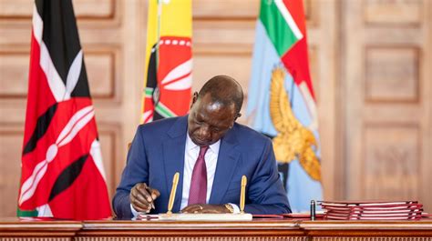 Ntv Kenya President Ruto Signs Supplementary Appropriation Bill