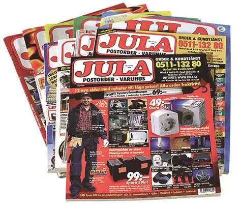 The Jula catalogue - Jula's history