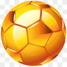 soccer ball gold transparent gold soccer ball clipart hd png