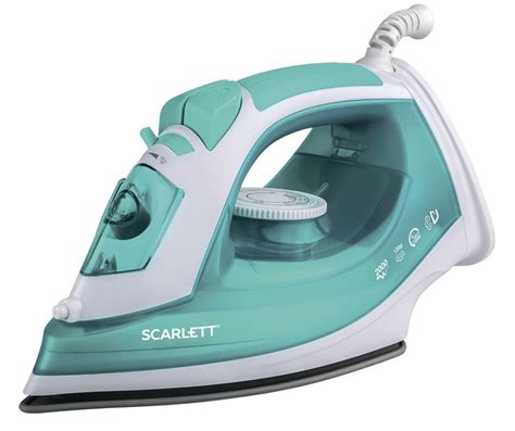 Купить Утюг Scarlett SC-SI30P09 2000Вт бирюзовый в интернет-магазине ...