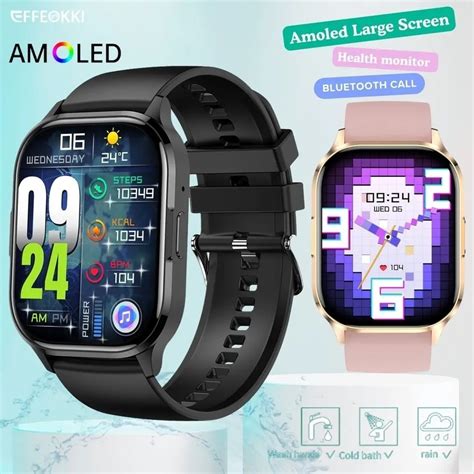 EFFEOKKI 2 Inch Amoled Screen Always On Smart Original Smart Wrist