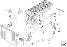 Bmw E Xi U S A Radiator Cooling System Coolant