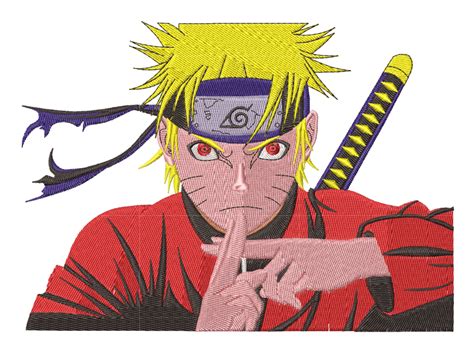 Anime Embroidery Pattern Naruto Ninja Sign A G E Store Anime