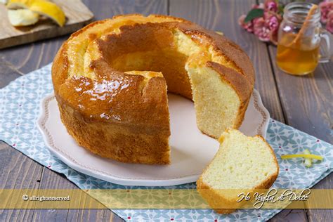 Ciambella Al Limone Senza Burro Ricetta Carbonara