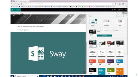 Microsoft Sway Templates