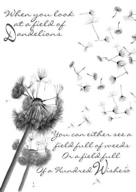 Dandelion Wishes Dandelion Quotes Wish Quotes Dandelion