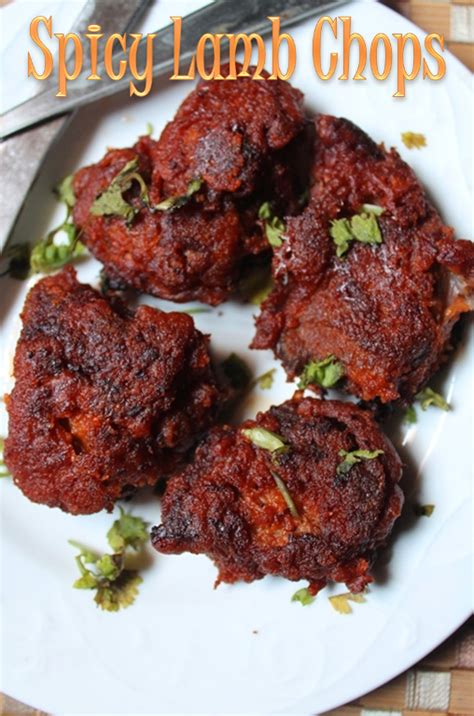 Spicy Crispy Lamb Chops Recipe Yummy Tummy