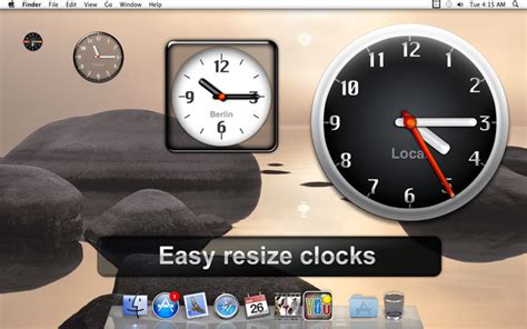 Desktop Clock (Mac) - Download, Review, Screenshots