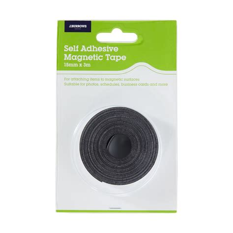 Magnetic Tape 15mm X 3m Black 9341694460918 Ebay