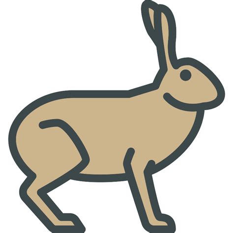 Hare Vector SVG Icon SVG Repo