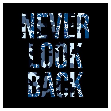 Premium Vector Never Look Back Typography Slogan For Print T Shirt