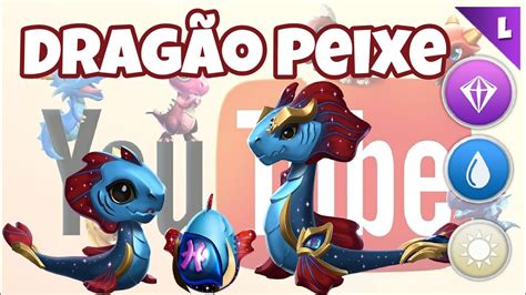 Como Fazer O Drag O Peixe Mensal Em Dragon Mania A Lenda Youtube